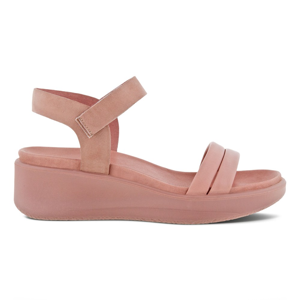 ECCO Womens Sandals Pink - Flowt Lx Wedge - FXJ-196387